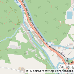 Map of Ambergate, Derbyshire