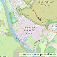 Map of Stourport-on-Severn