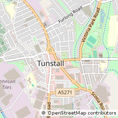 Map of Stoke-on-Trent