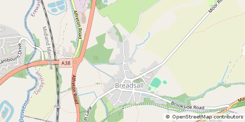 Map of Derby