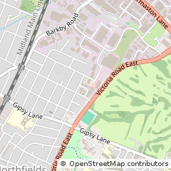 Map of Leicester