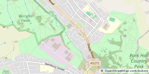 Map of Stoke-on-Trent
