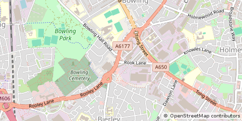 Map of Bradford