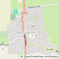 Map of Messingham, North Lincolnshire