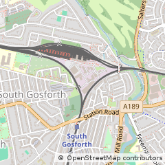 Map of Newcastle Upon Tyne