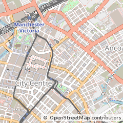 Map of Manchester