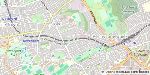 Map of Plymouth