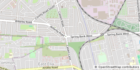 Map of Hull