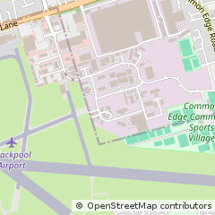 Map of Blackpool, Lancashire
