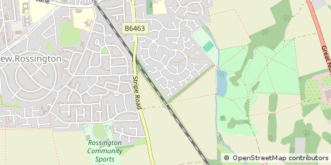 Map of South Yorkshire