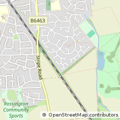 Map of South Yorkshire