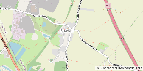 Map of Lutterworth