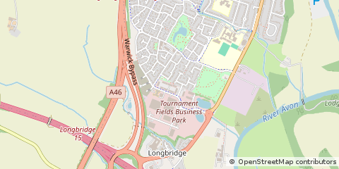 Map of Warwick