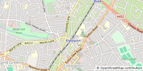 Map of Birmingham