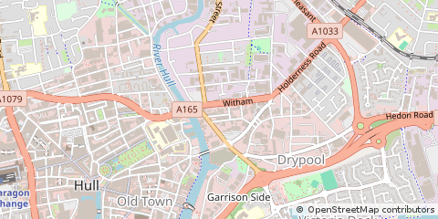 Map of Hull