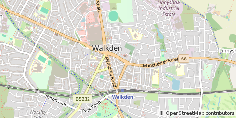 Map of Manchester