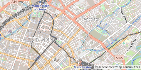 Map of Hull