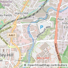 Map of Worcester, West Midlands