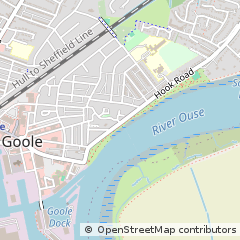 Map of Goole, East Yorkshire
