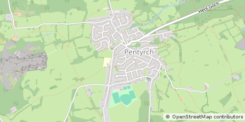 Map of Cardiff