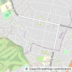Map of Leicester, Leicestershire
