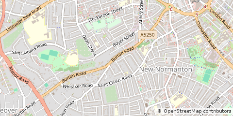 Map of Derby