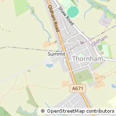 Map of Oldham