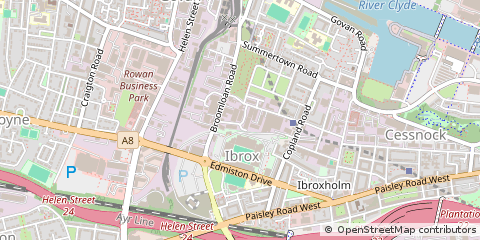 Map of Glasgow