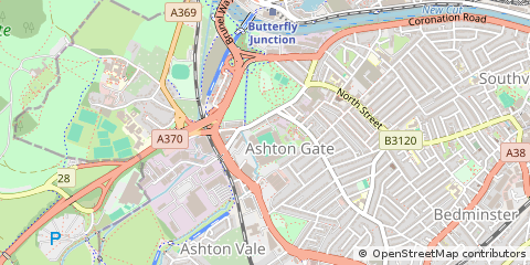 Map of Bristol