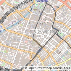 Map of Manchester