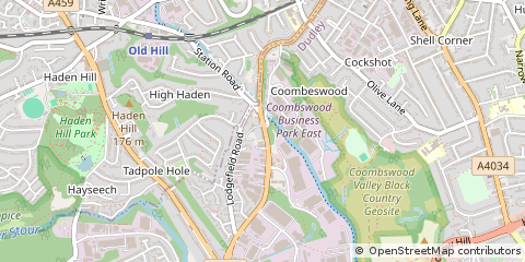Map of Halesowen