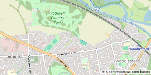 Map of Leeds