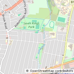 Map of Ilford, Essex
