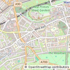 Map of Edinburgh