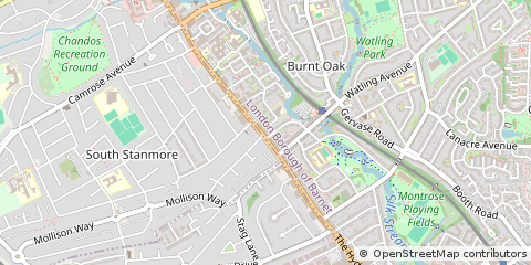Map of Edgware