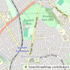 Map of Surrey