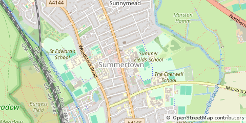 Map of Oxford