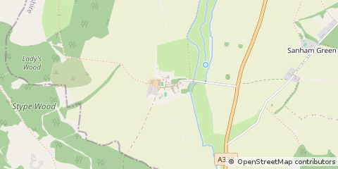 Map of Hungerford, Berkshire