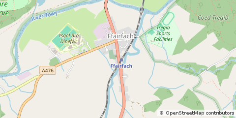 Map of Llandeilo