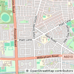 Map of Manchester