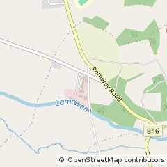 Map of Omagh, Tyrone