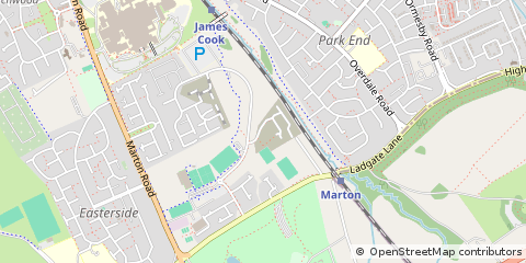Map of Middlesbrough