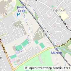 Map of Middlesbrough