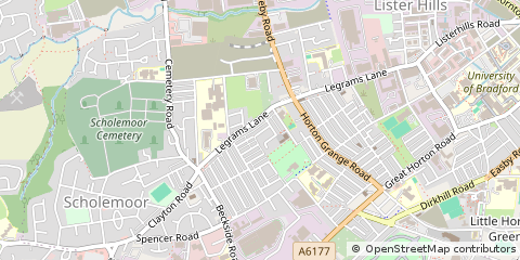 Map of Bradford