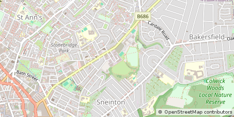 Map of Carlton
