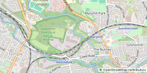 Map of Glasgow