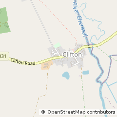 Map of Banbury, Oxon