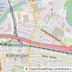 Map of Glasgow