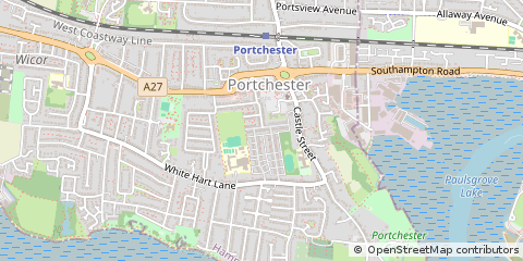 Map of Fareham