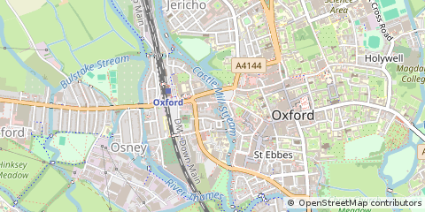 Map of Oxford
